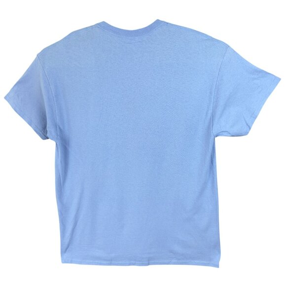 Gildan Breaking Bad Graphic Tee Men XL Light Blue Heavy Cotton Crewneck - Picture 2 of 8